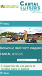 Mobile Screenshot of cantal-loisirs.fr
